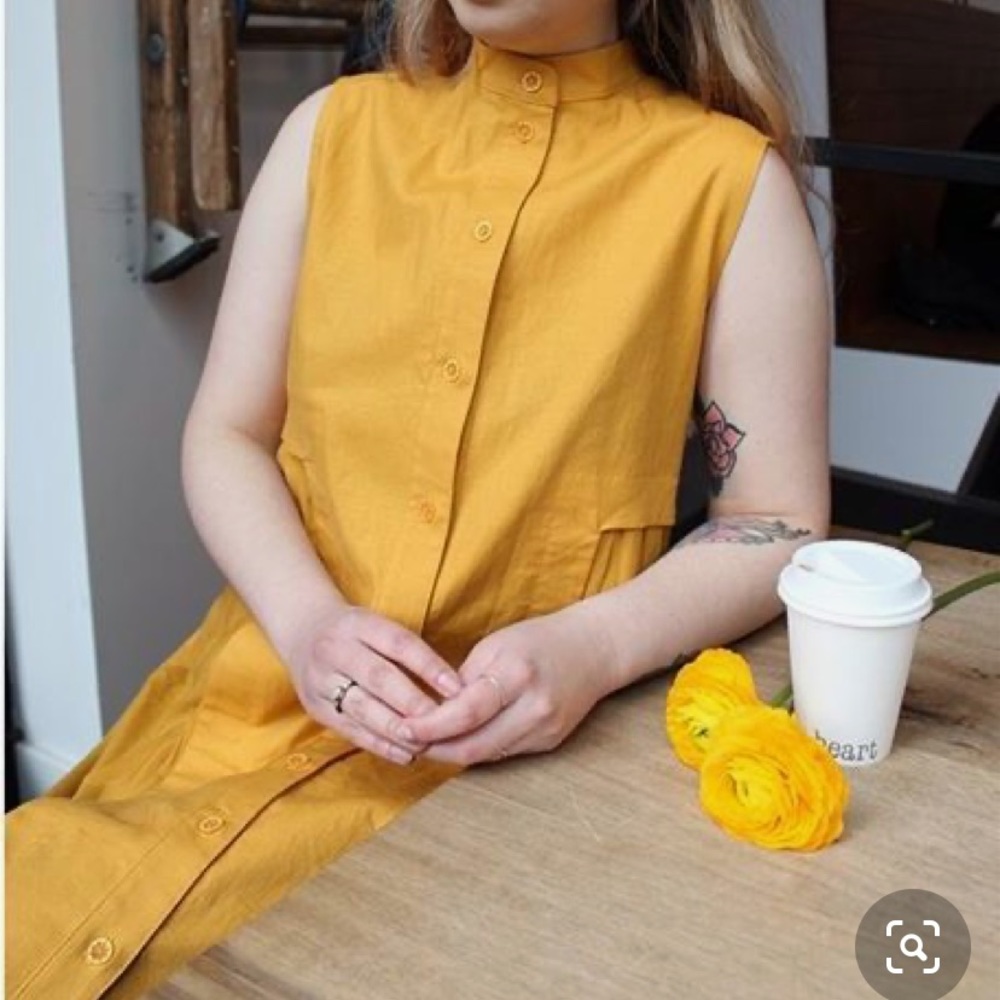 Jennifer Glasgow S18 Fantail Dress large